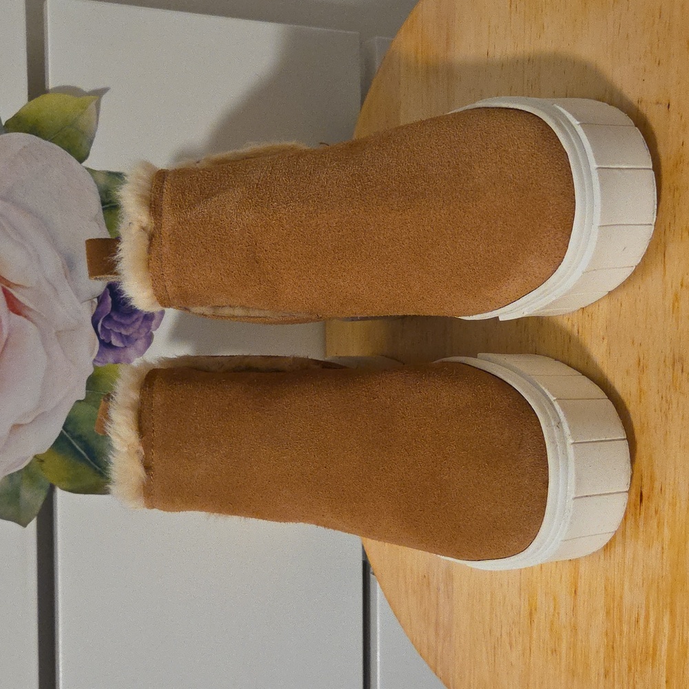 Dolce Vita Zali Sneakers Praline Suede Size 5